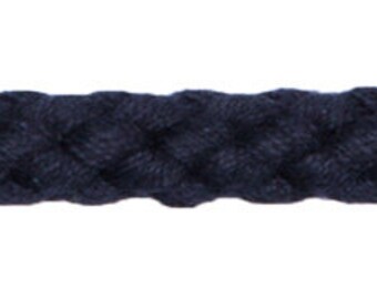 Cotton cord round 8mm diameter mustard yellow
