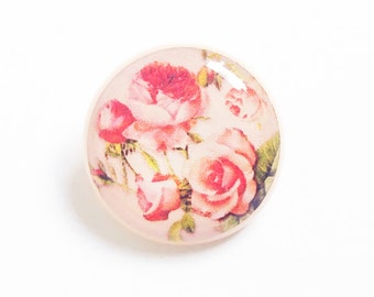 Jim Knopf resin button roses