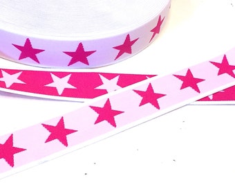 wide rubber band stars stars 4 cm