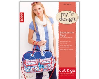 TOPP my design Schnittmuster Badetasche Biggi mit Kulturtasche