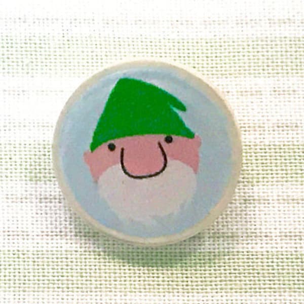 JIM KNOPF coconut button dwarf green