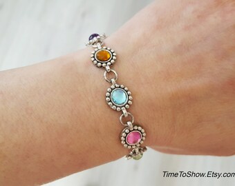 Vintage Art Deco Boho Dutch Woman Bracelet