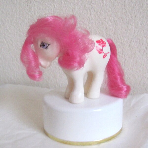 My Little Pony G1 RARE Birthflower Ponies: August Poppy Special Run Mail Order Limited Edition Pony