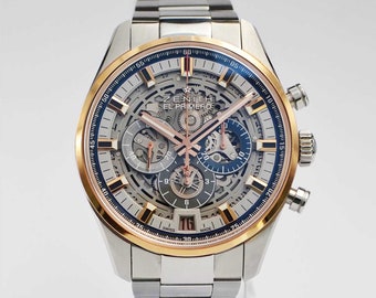 Zenith El Primero Chronomaster Full Open steel and rose gold Full Set 2020’s