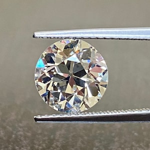 GIA Certified Old European Cut Diamond - Antique Old European Art Deco Diamond - Old Euro Edwardian Diamond - Old European Brilliant Diamond