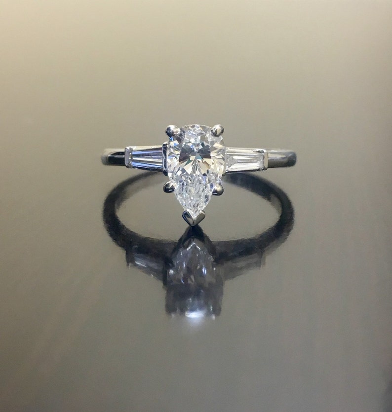 rectangle diamond engagement ring rectangle diamond engagement ring