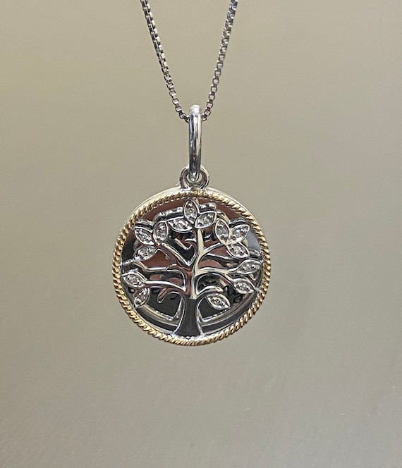 Sterling Silver 10K Yellow Gold Family 