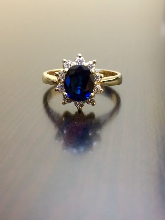 14k sapphire ring discount