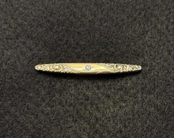 Broche vintage de "Avon" con pedrería - década de 1970