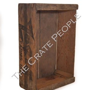 Wood Crates Zoria Farms Crate Vintage Boxes for Sale image 4
