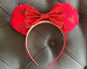 Rode Minnie-oren