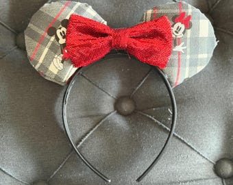 Geruite Mickey Minnie-oren