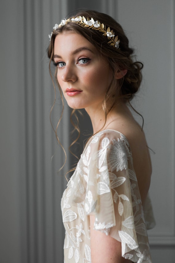 The Holiday or Christmas Goddess Floral Crown