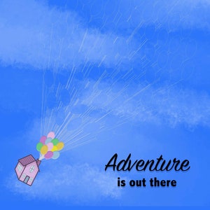 Adventure Background for Pressed Pennies 16x20"