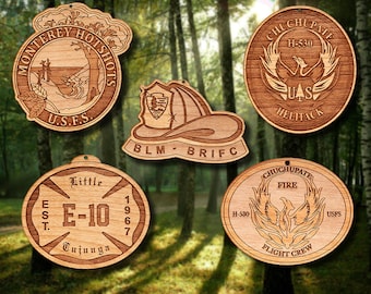 US Forest Service Patch Ornament