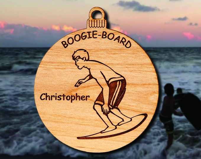 Boogie Board Ornament