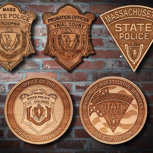 Massachusetts SP and DOC Plaque