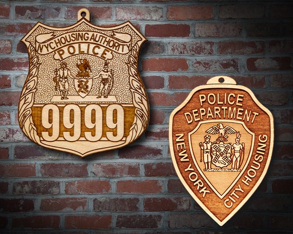Wooden NYC Housing Authority Shield and Patch Plaque - Etsy