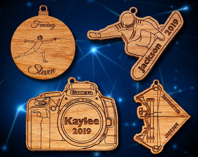 Misc Wooden Ornaments 1