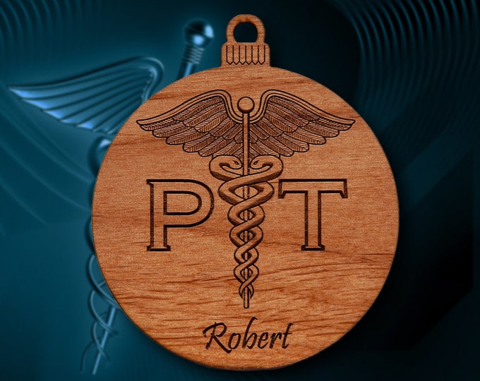Wooden Medical Ornament 1