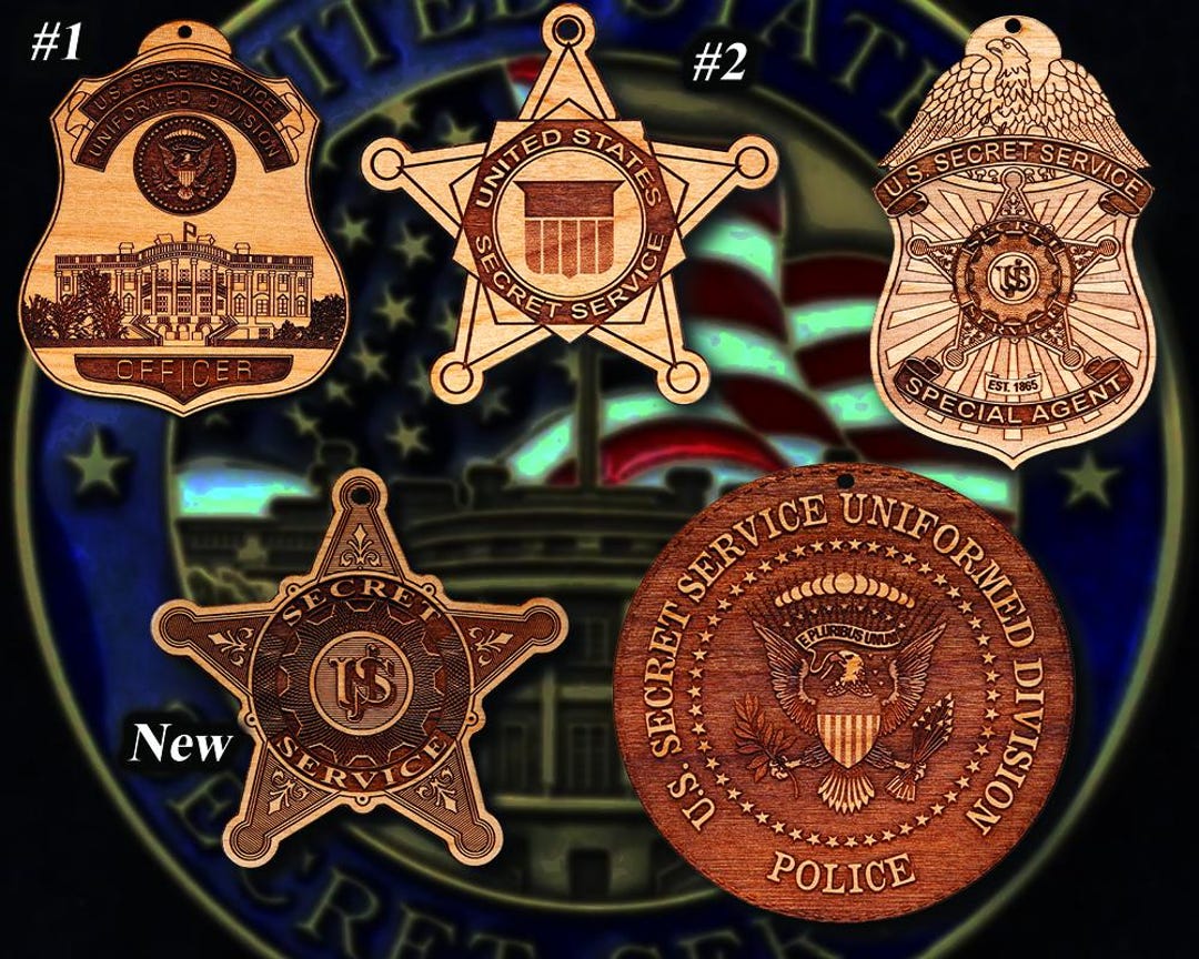 U.S. Secret Service パッチ バッジ セット US Secret Service Badge or Patch Ornament - Etsy 日本