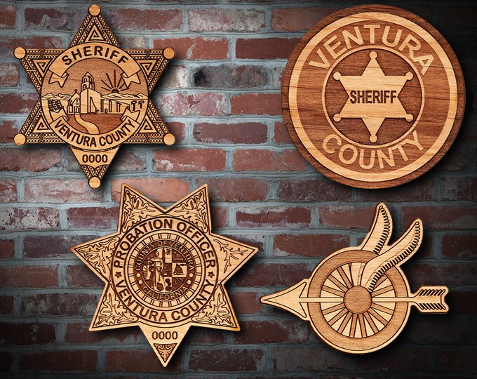Ventura Co CA Sheriff Badge or Patch Plaque