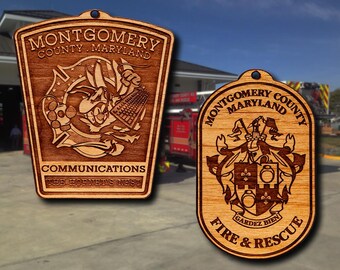 Montgomery Co MD Fire & Rescue Ornament