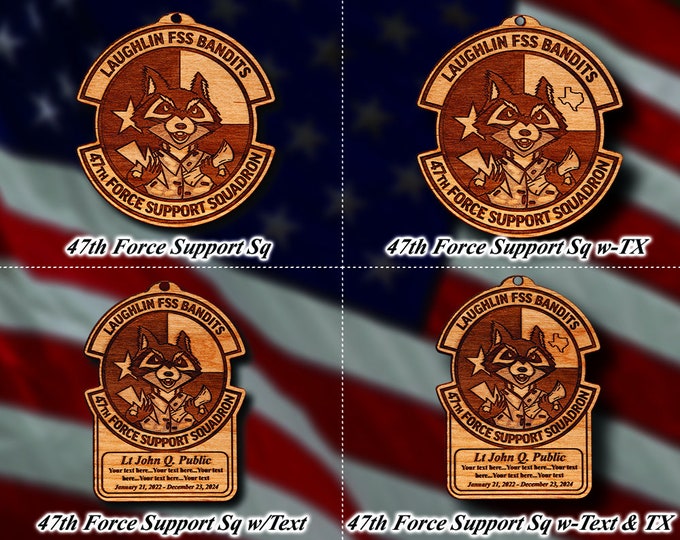 Misc. Wooden Military Badge or Patch Ornament #83