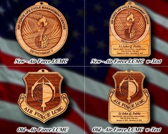 Misc. Wooden Military Badge or Patch Ornament #96