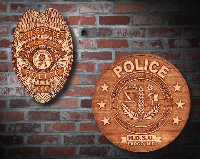 North Dakota State Univ.  Badge or Patch Plaque