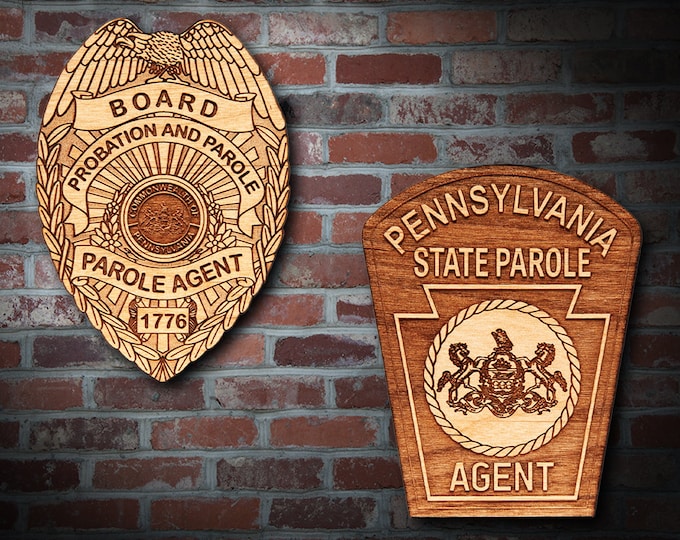 Personalized Pennsylvania Parole Board Plaque