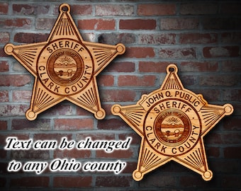 Ohio County Sheriffs Plaques