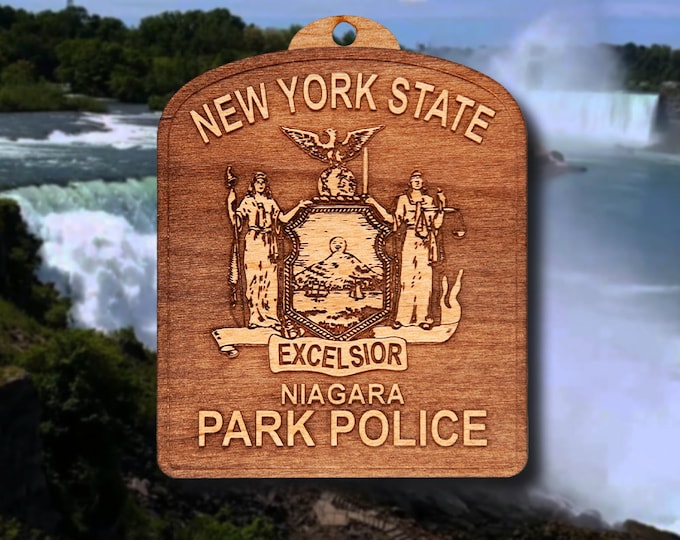 New York Parks Badge or Patch Ornament