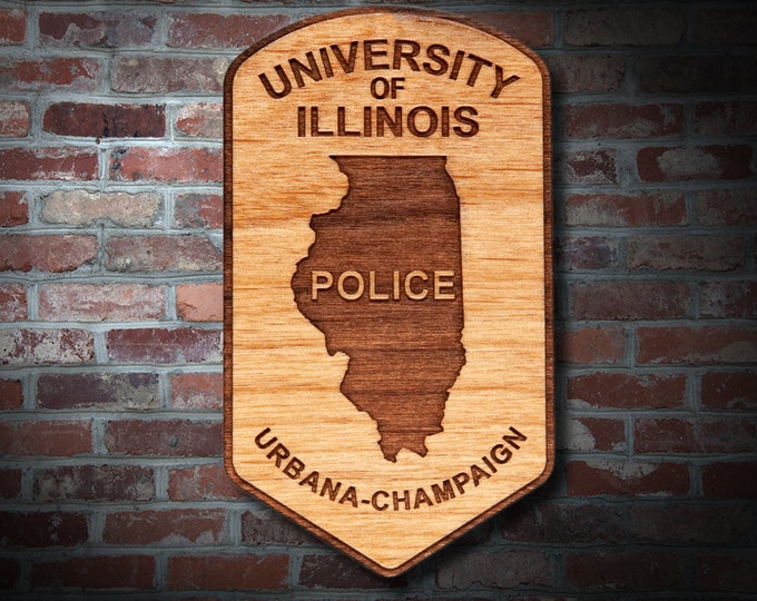 University of Illinois Police Plaque