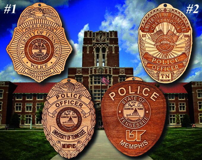 University of Tennessee Police Ornament