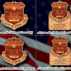 Misc. Wooden Military Badge or Patch Ornament #99