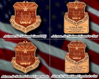 Misc. Wooden Military Badge or Patch Ornament #99