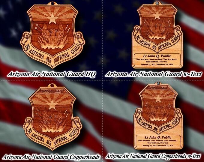 Misc. Wooden Military Badge or Patch Ornament #99