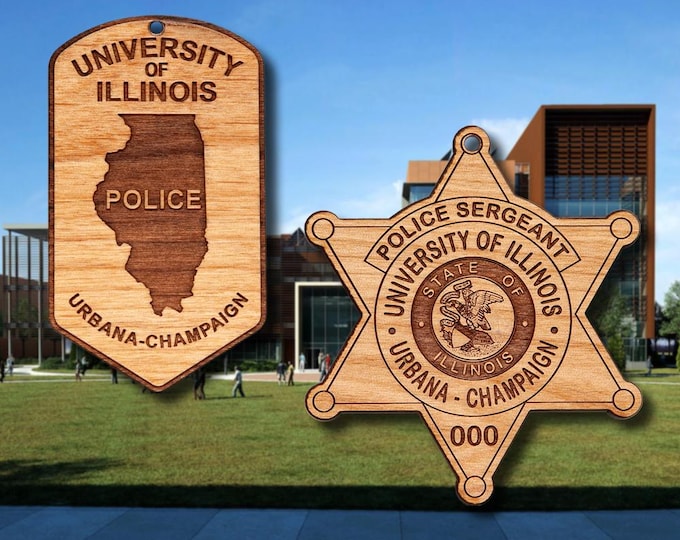 University of Illinois Police Ornament