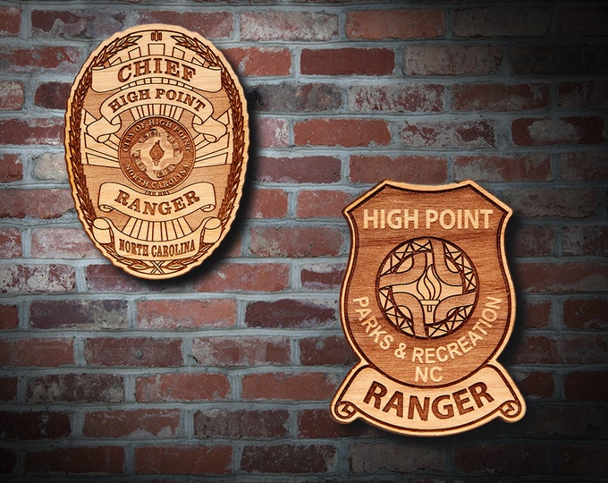 High Point NC Badge or Patch Plaque