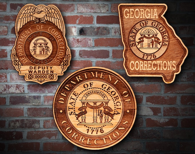 Georgia DOC Badge and Patch