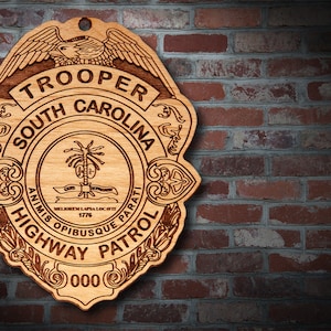 South Carolina HP Badge or Patch Plaque