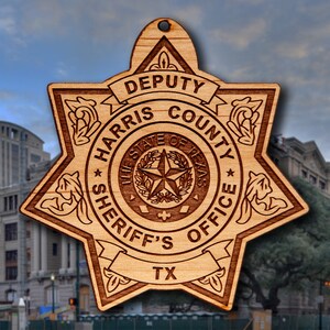 Harris Co TX Sheriff&#39;s Office Ornaments