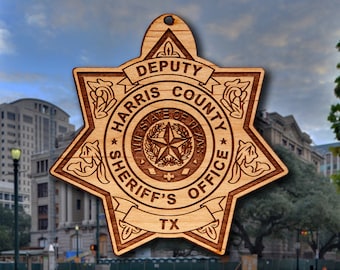 Harris Co TX Sheriff's Office Ornaments