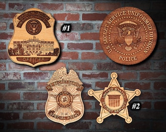 Reflective PVC Patch Set - USSS (Secret Service)