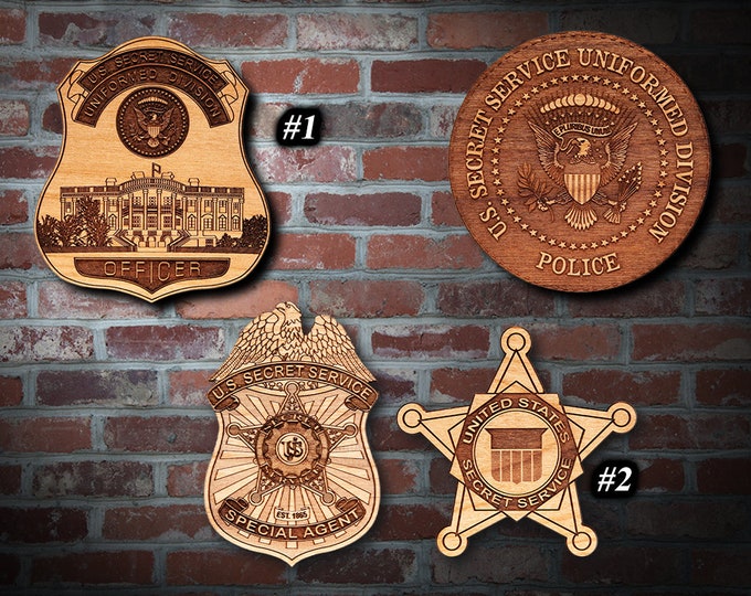 US Secret Service Badge or Patch Plaque