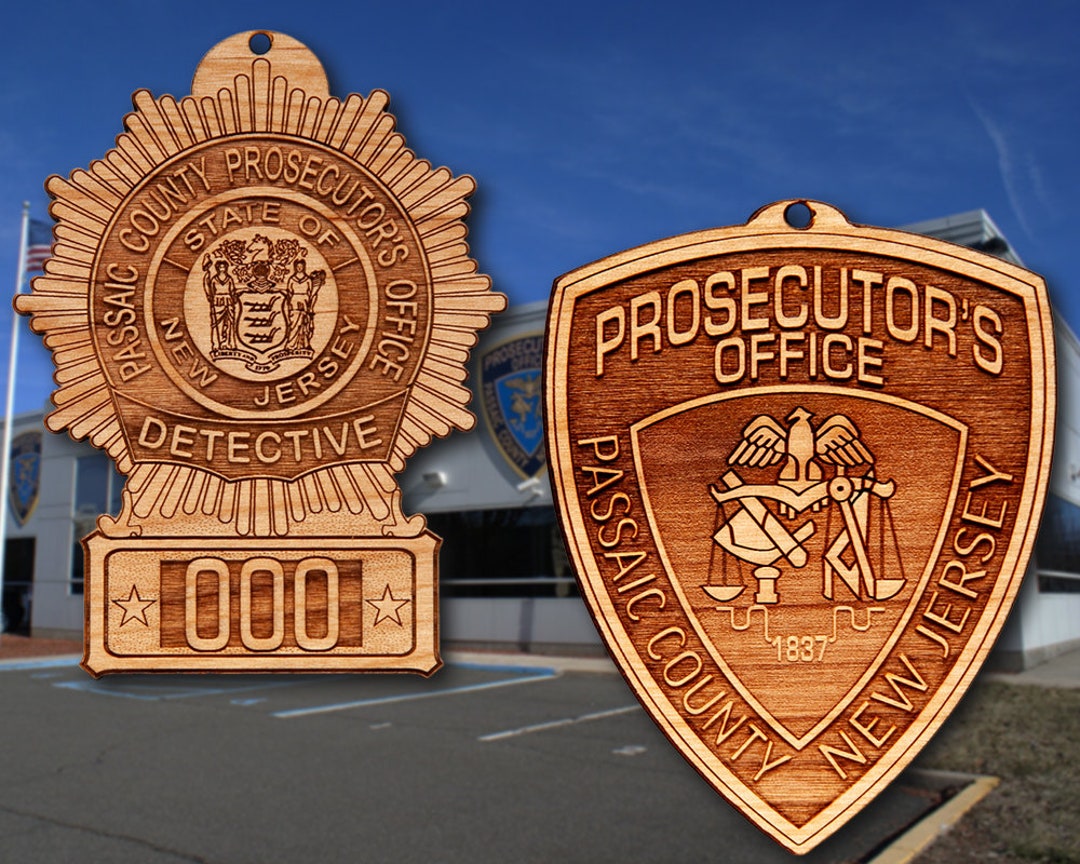 Passaic Co NJ Prosecutors Office Badge O Patch - Etsy