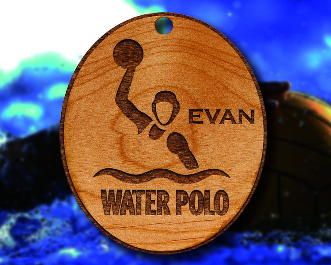 Wooden Water Polo Christmas Ornament Etsy