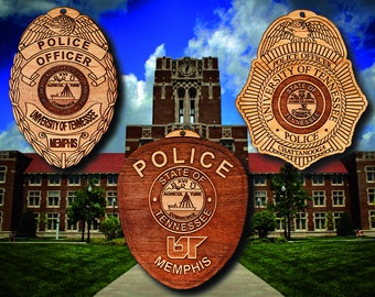 University of Tennessee Police Ornament