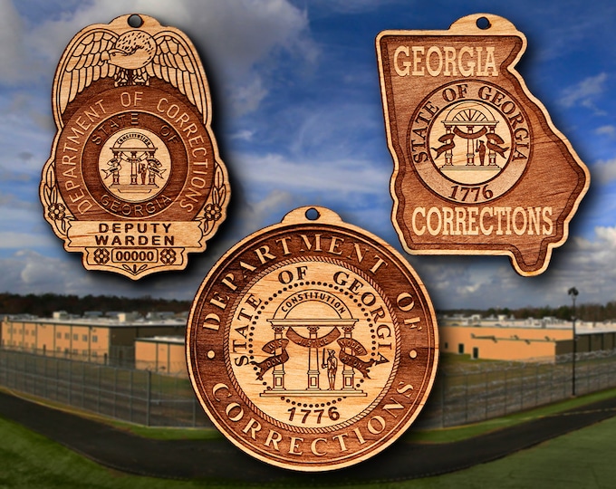 Georgia DOC Badge and Patch